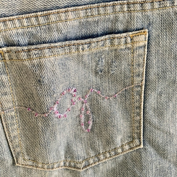 vintage GUESS y2k denim mini skirt - Picture 9 of 13